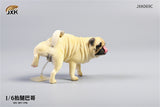 JXK 1/6 Leg Lift Pug Model