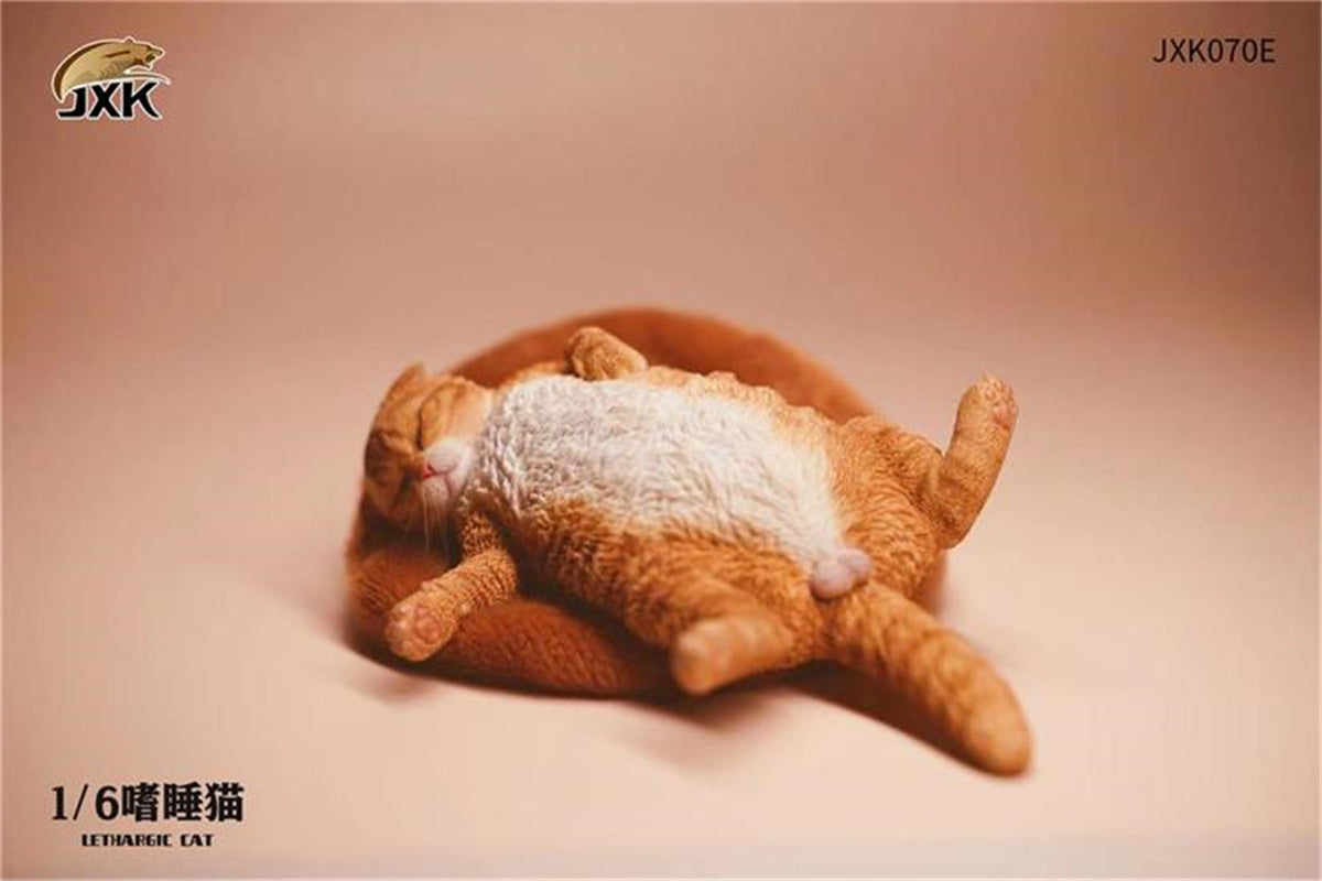 JXK 1/6 Lethargic Cat Model