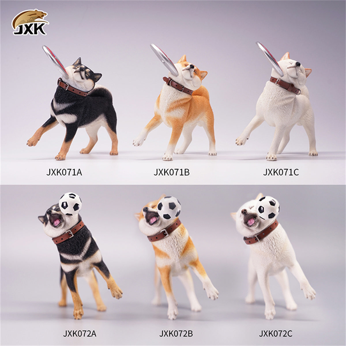 JXK 1/6 Football Shiba Inu Model
