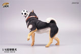 JXK 1/6 Football Shiba Inu Model
