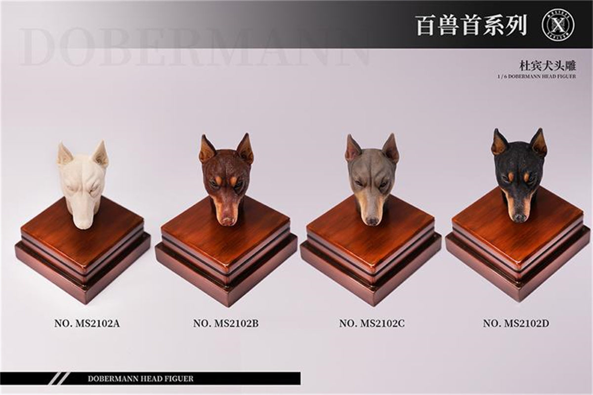 Mostoys 1/6 Dobermann Head Figure