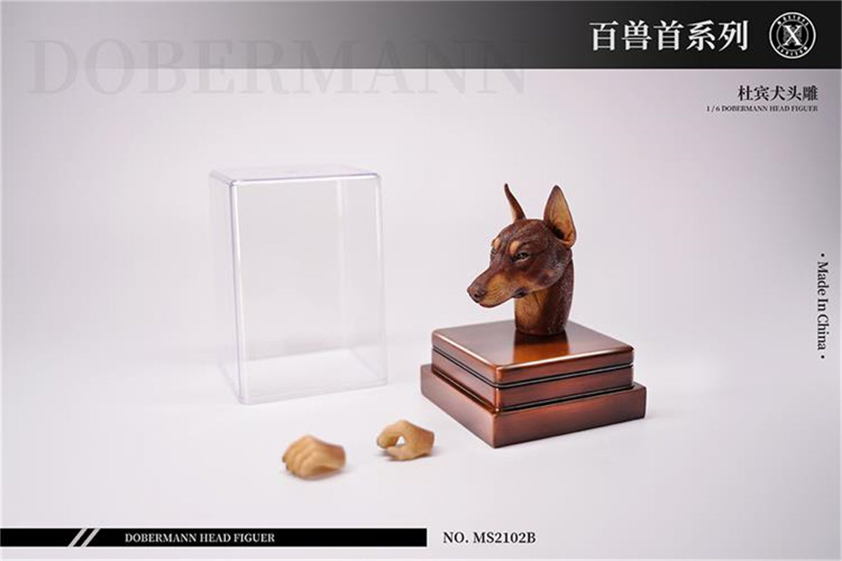 Mostoys 1/6 Dobermann Head Figure