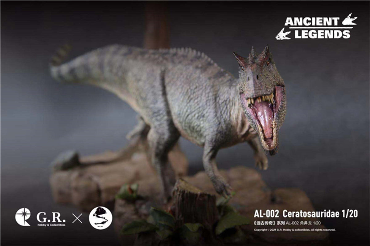 1/20 Ceratosaurus VS Pterosauria Statue
