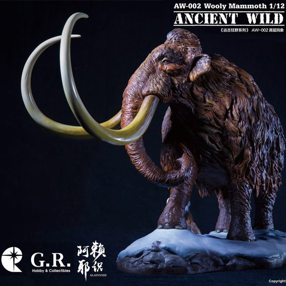 G.R 1:12 Mammuthus Statue Scene GK Statue