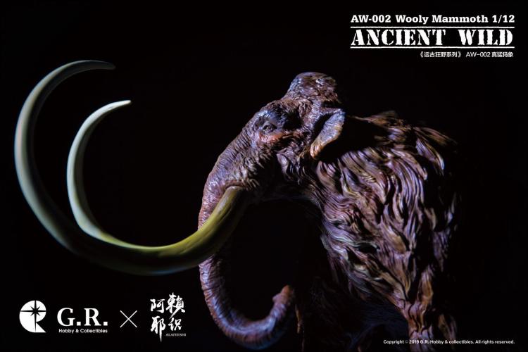 G.R 1:12 Mammuthus Statue Scene GK Statue