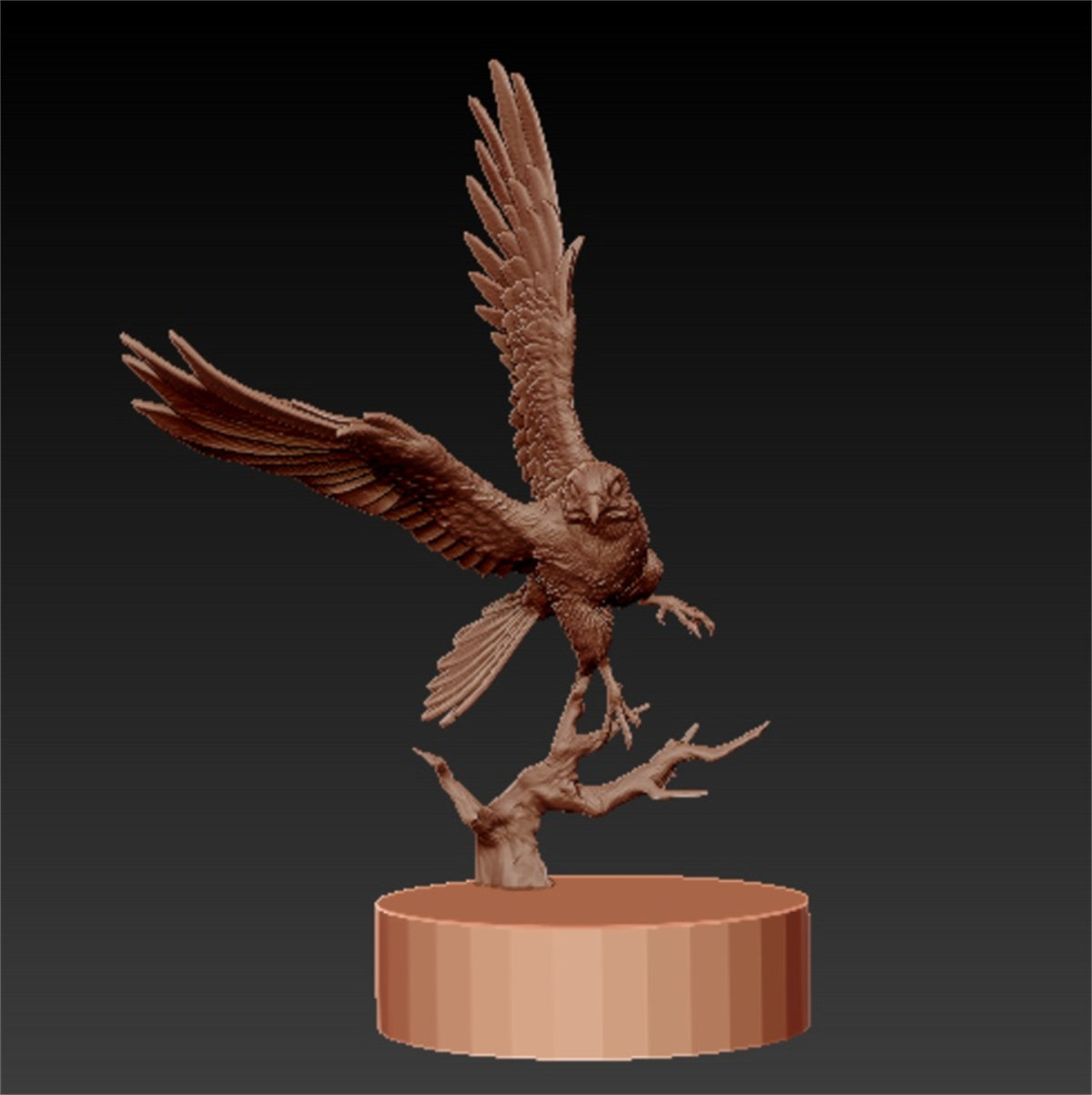 1/3 Common Kestrel Unpainted Model