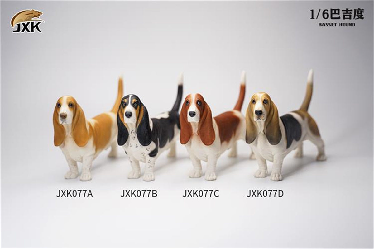 JXK 1/6 Basset Hound Model