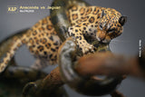 K&P 1/6 Anaconda VS Panthera onca Scene Statue