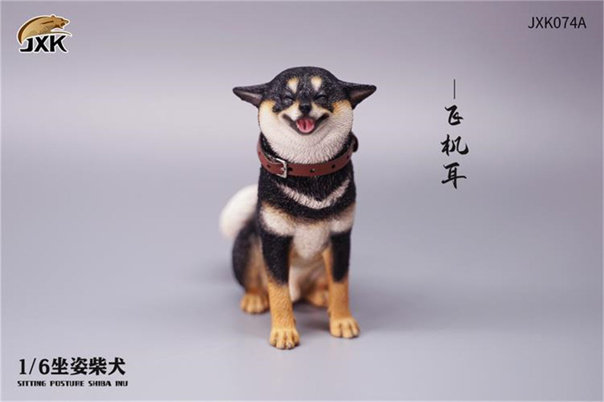 JXK 1/6 Sitting Shiba Inu Model