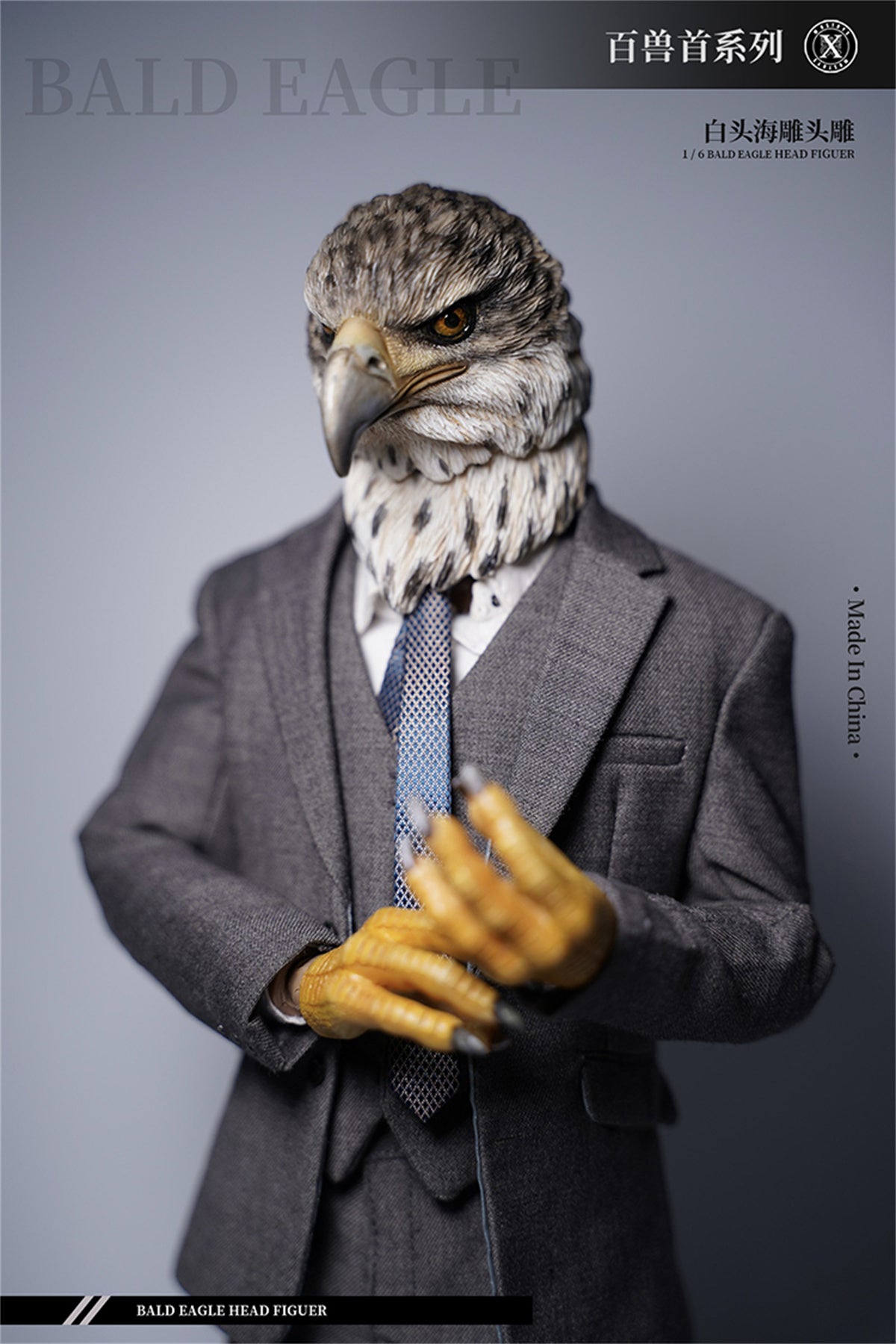 Mostoys 1/6 Bald Eagle Head Model