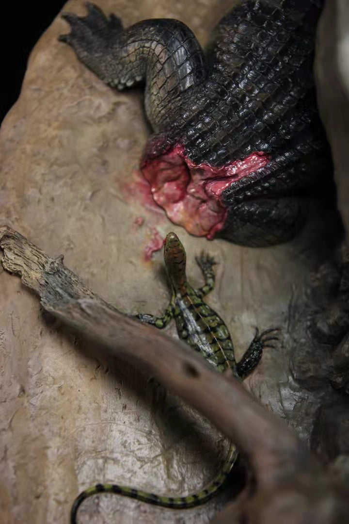 Sensen 1/20 Gorgosaurus Scene Statue