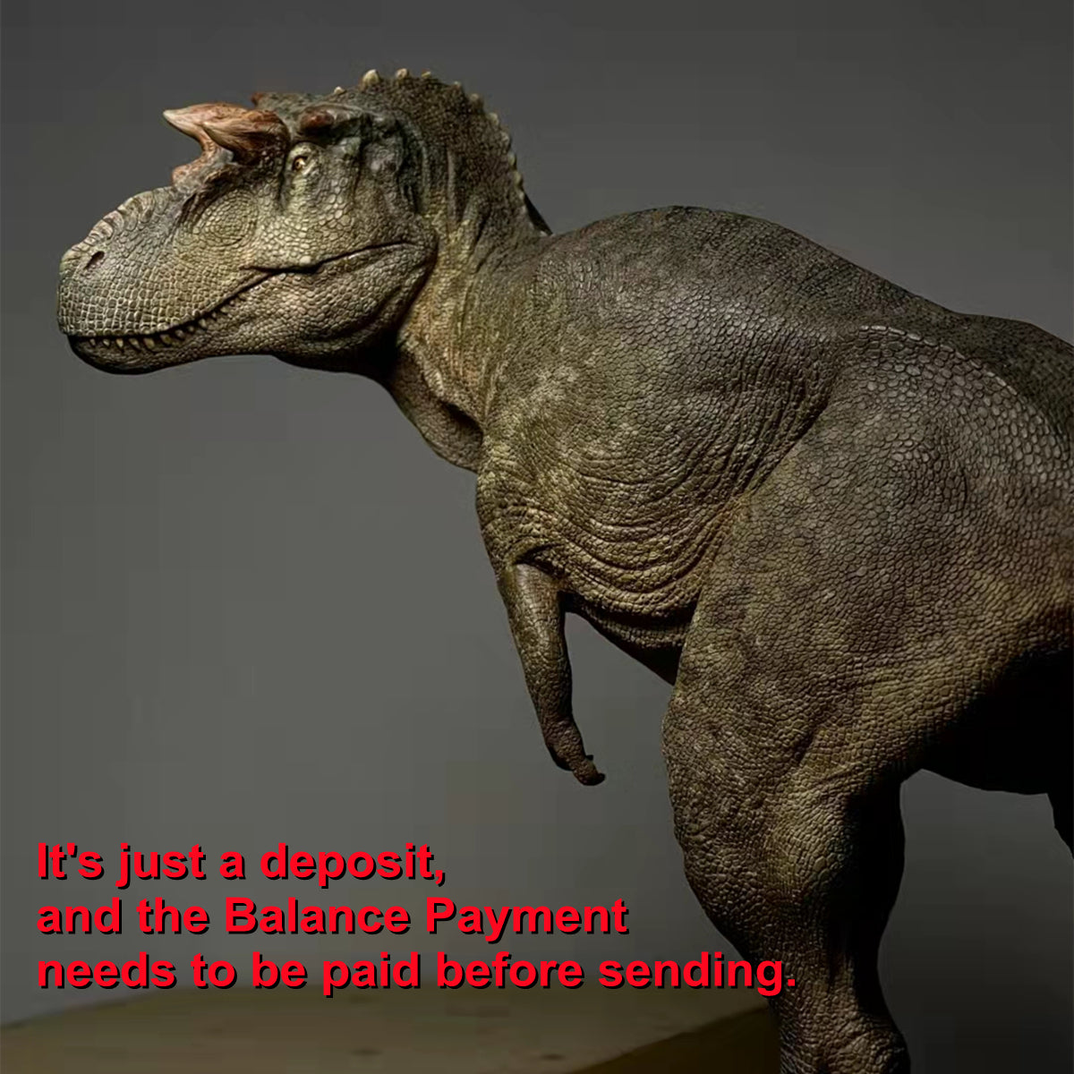 Sensen 1/20 Gorgosaurus Scene Statue