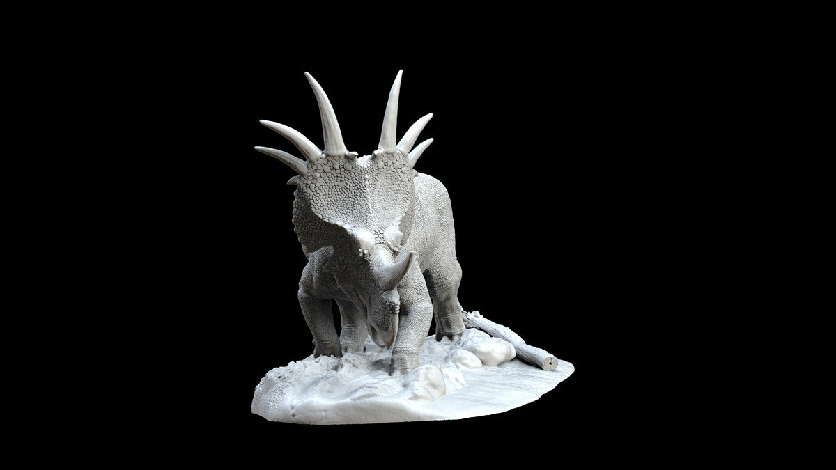 Yuangu Styracosaurus Model