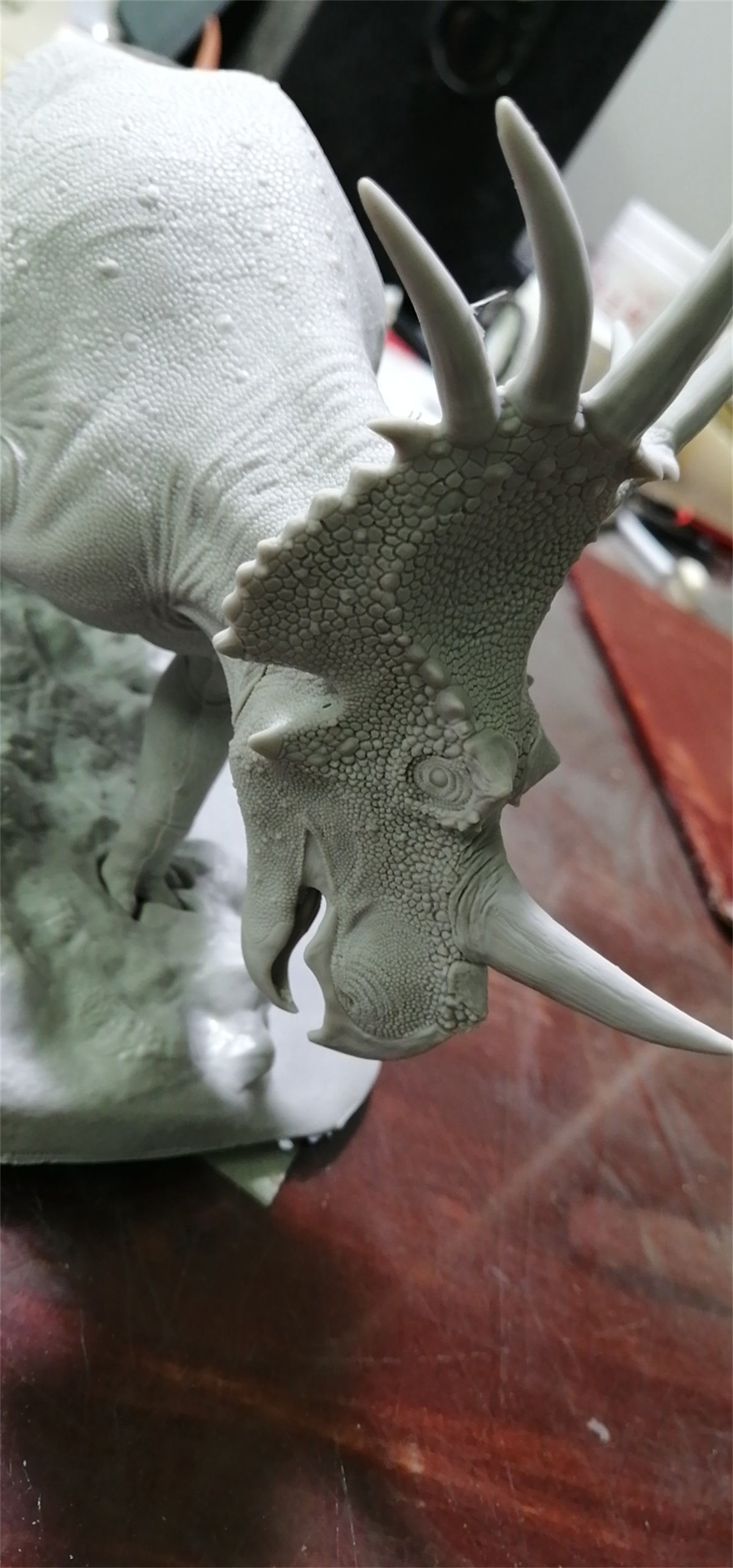 Yuangu Styracosaurus Model