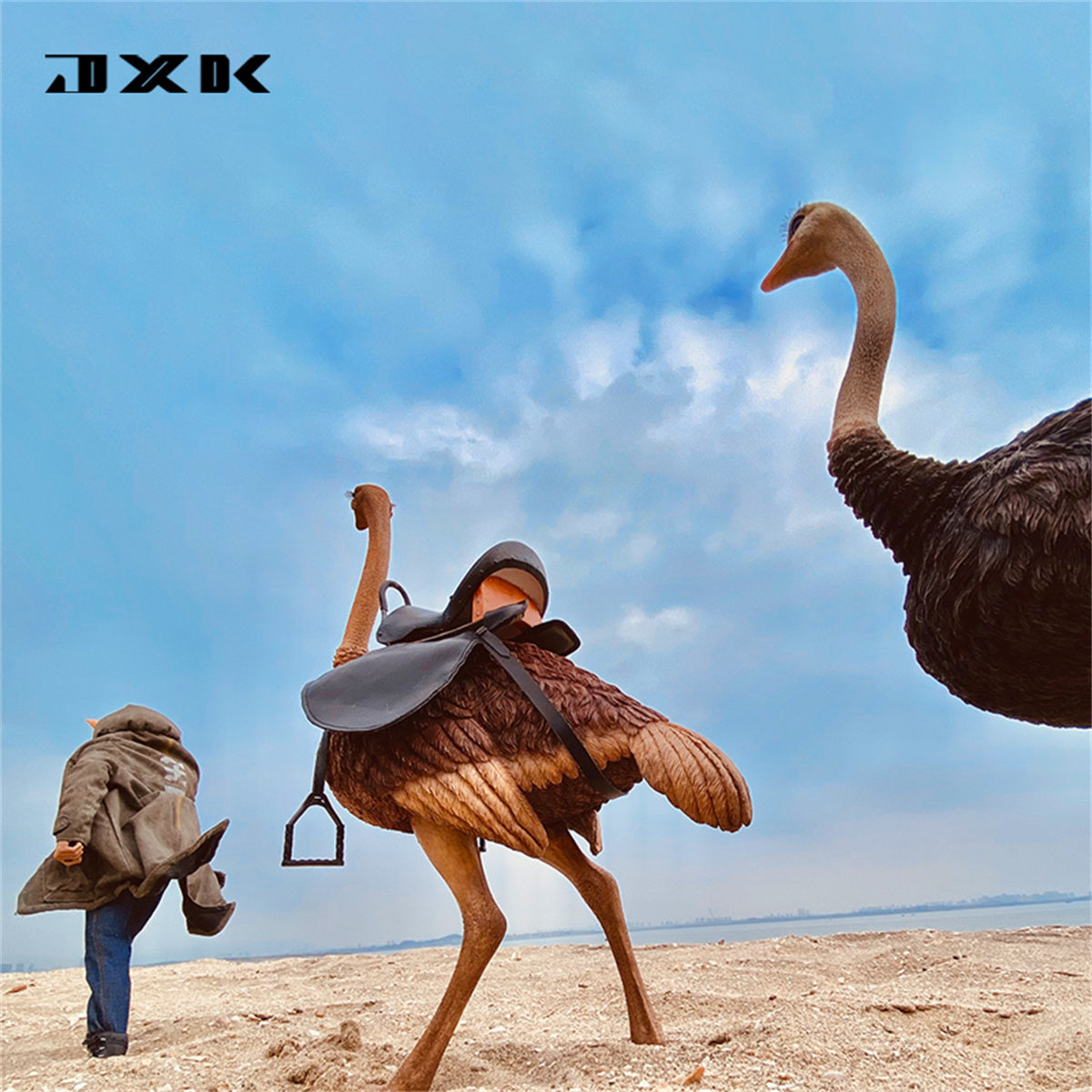 JXK 1/6 Ostrich Model