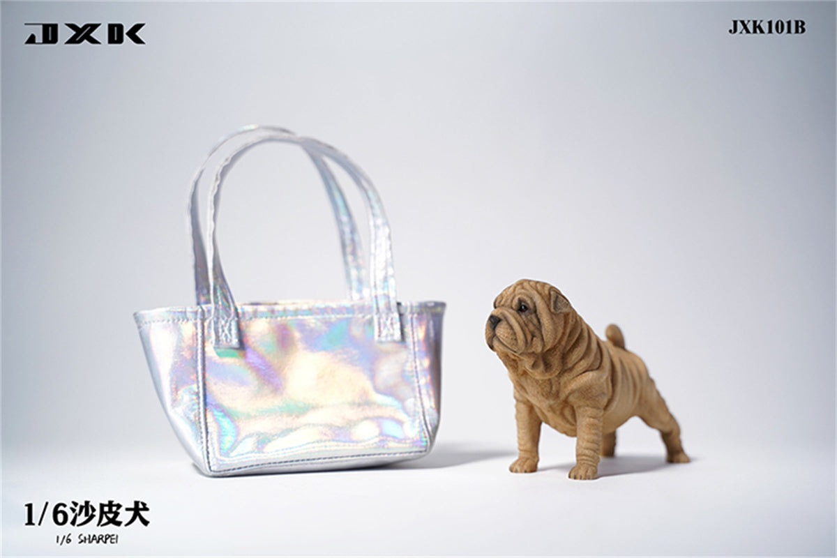 JXK 1/6 Sharpei Dog Model