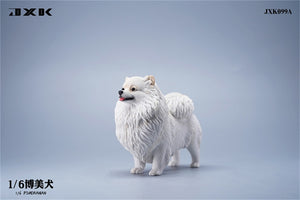 JXK 1/6 Pomeranian Dog Model