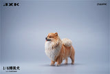 JXK 1/6 Pomeranian Dog Model