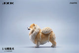 JXK 1/6 Pomeranian Dog Model