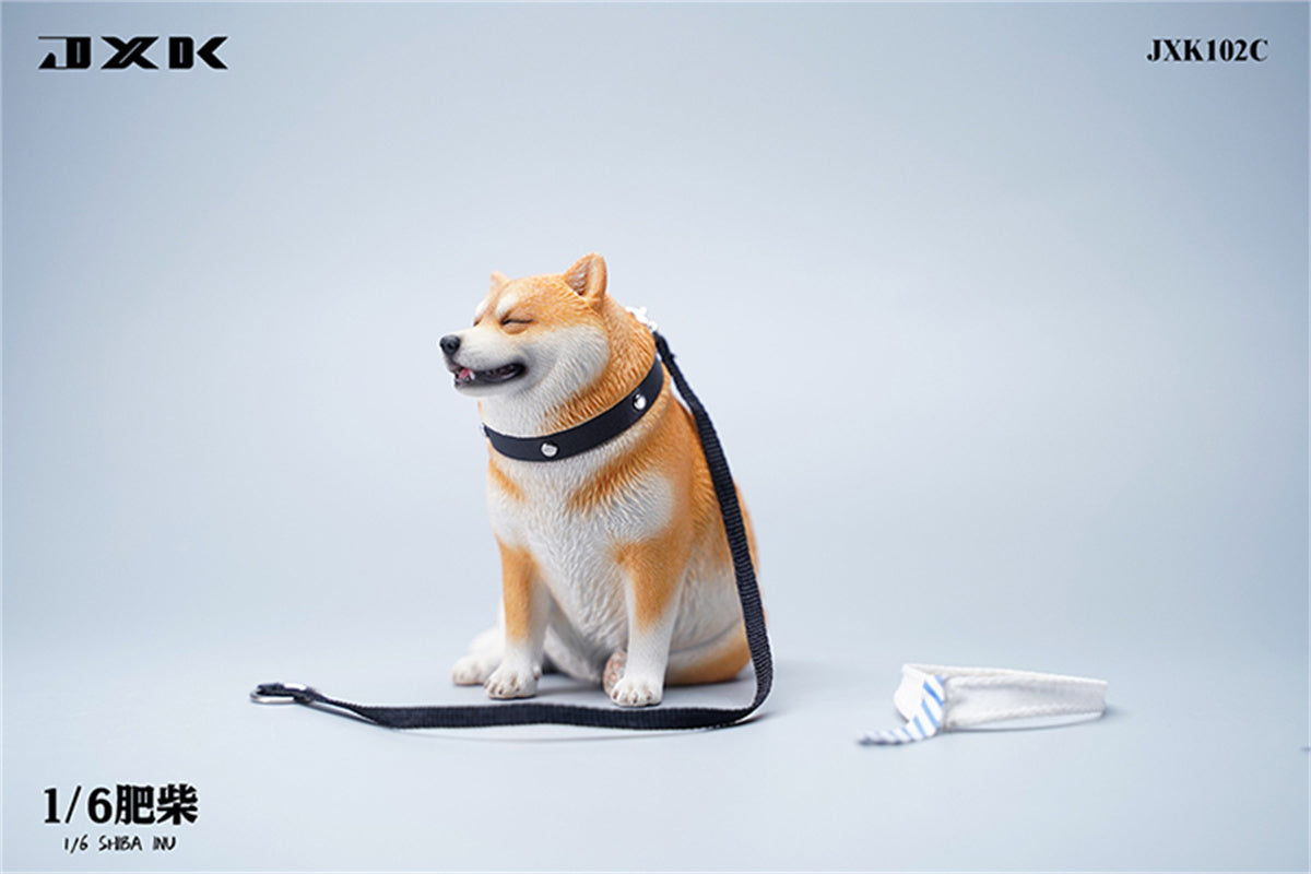 JXK 1/6 Fat Shiba Inu Model