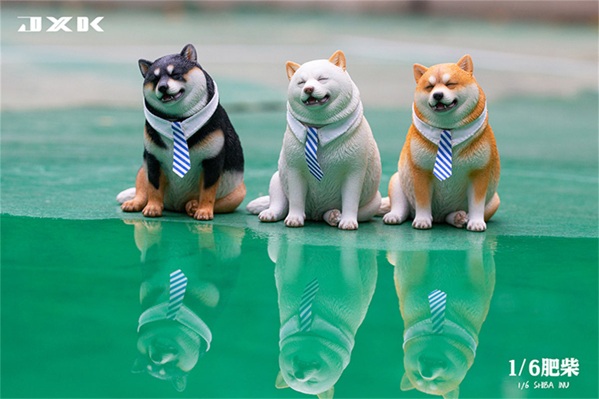 JXK 1/6 Fat Shiba Inu Model