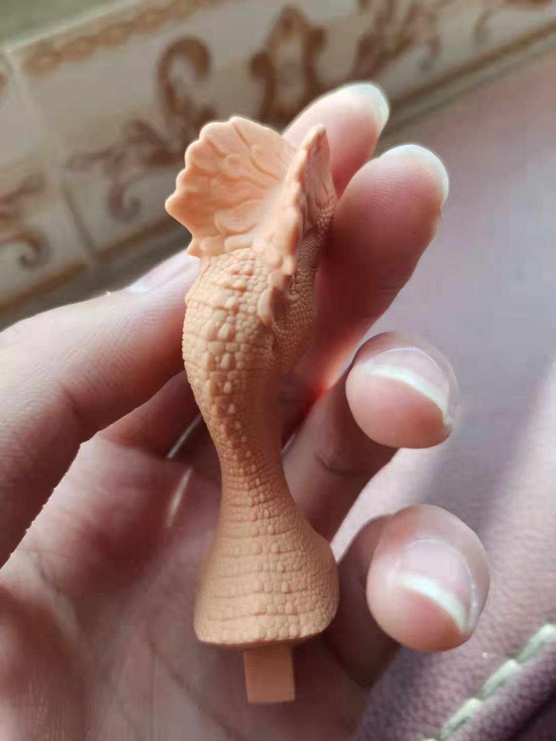 Dilophosaurus Scene Model Kit