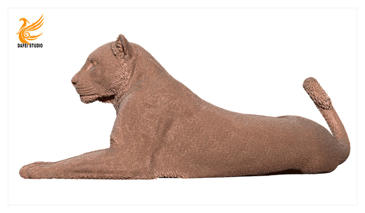 DAFEI African Leopard Statue