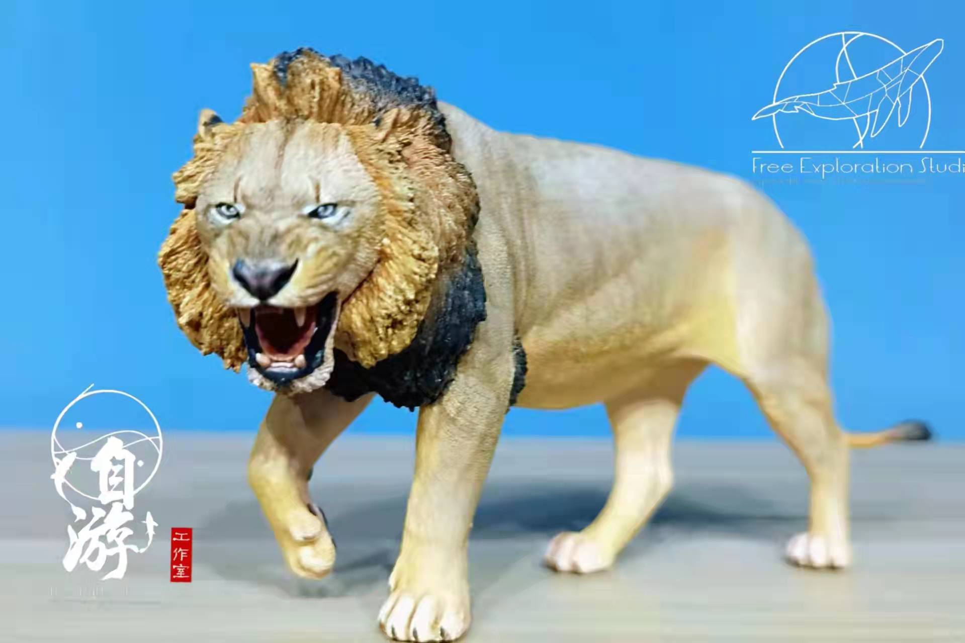 Mapogo Males Series Mr.T Satan Lion Model