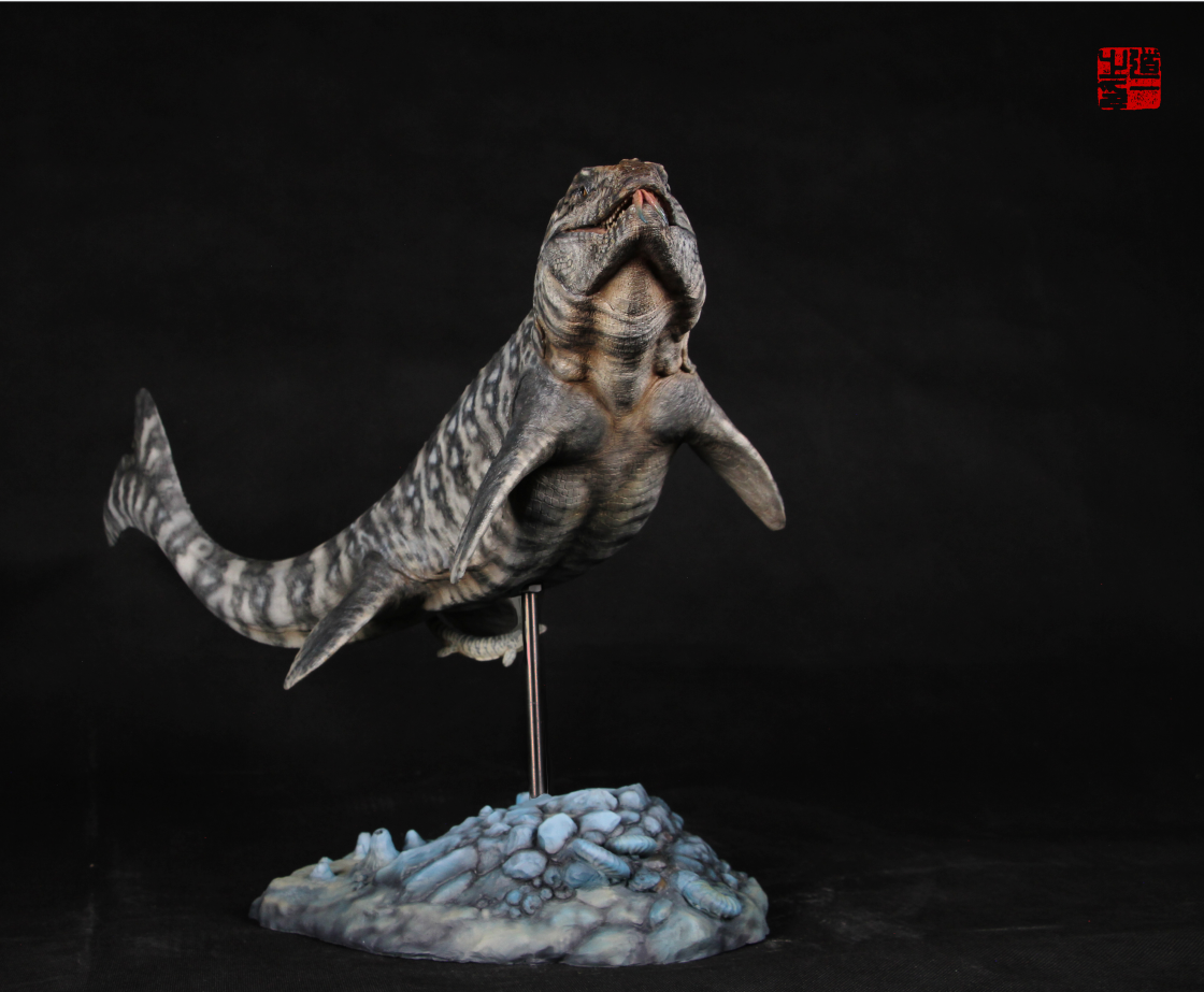 Cen DaoYi Studio 1:15 Scale Prognathodon Statue Unpainted Kit