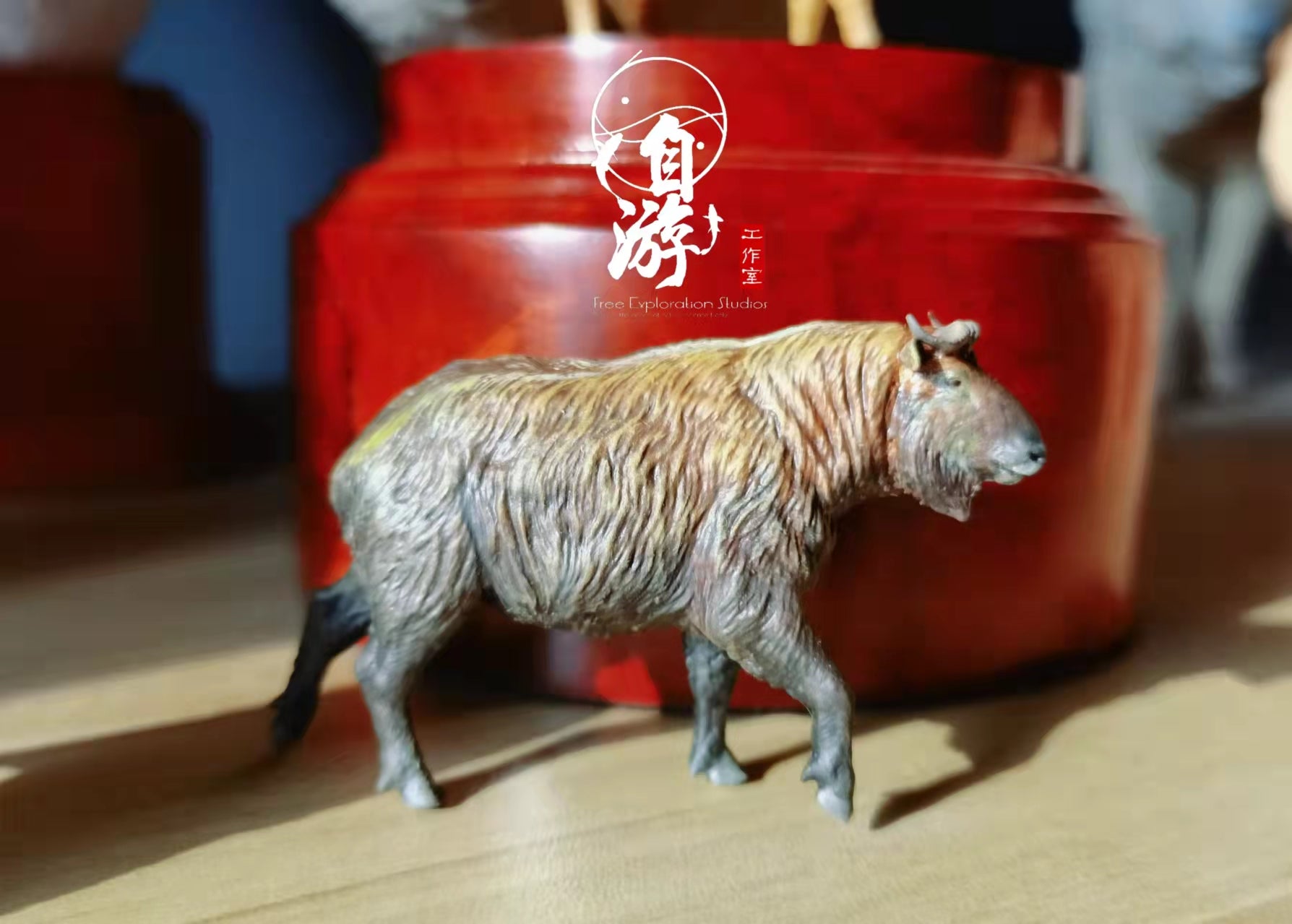 Budarcas taxicolor Sichuan Takin Model Kit