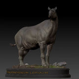 Paraceratherium lepidum Statue