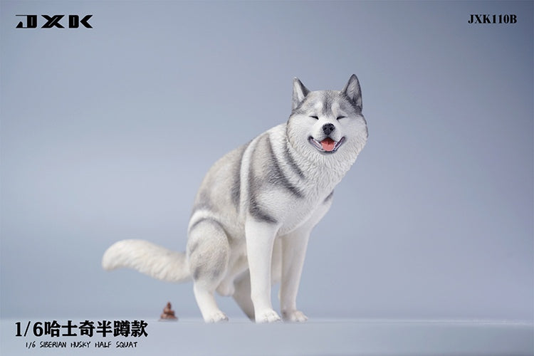 JXK 1/6 Siberian Husky Model