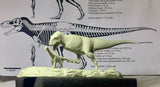 1/35 Scale Aucasaurus Hunt Antarctosaurus Cub Statue Kit