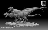 JM Zhuchengtyrannus Hunt Shantungosaurus Model