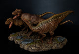 JM Zhuchengtyrannus Hunt Shantungosaurus Model