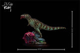 MuSee 1/35 Giganotosaurus Prey Andesaurus Scene Statue