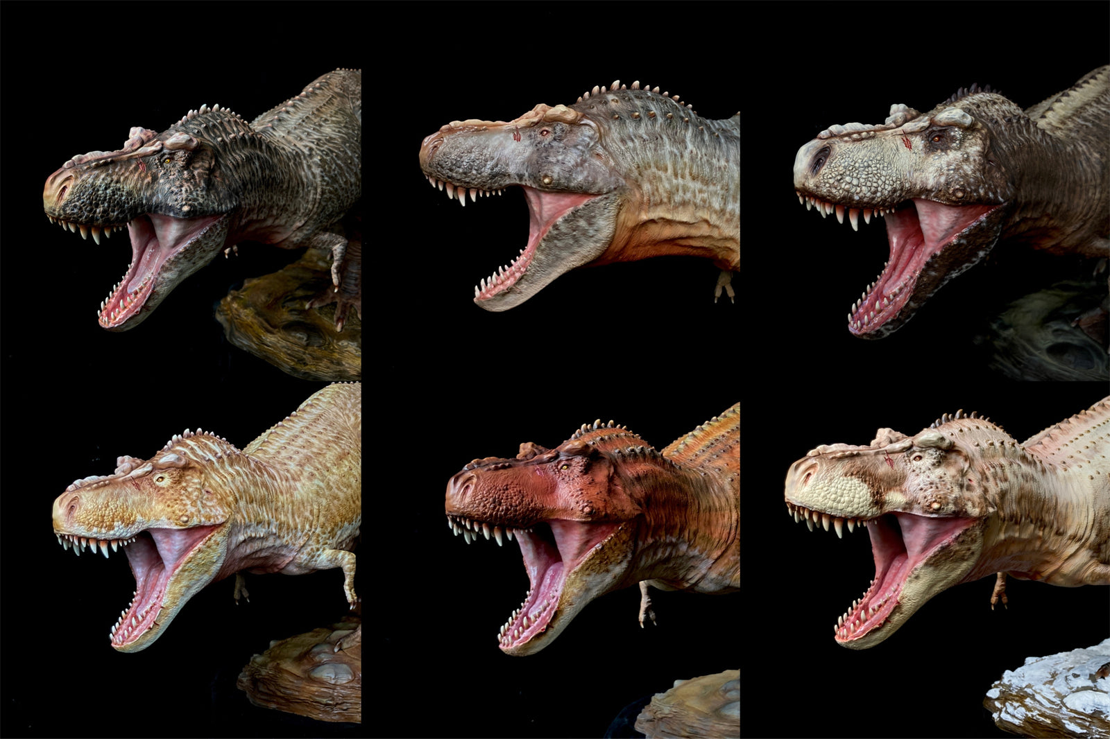 1/18 Tyrannosaurus Rex Rambo Scene Statue