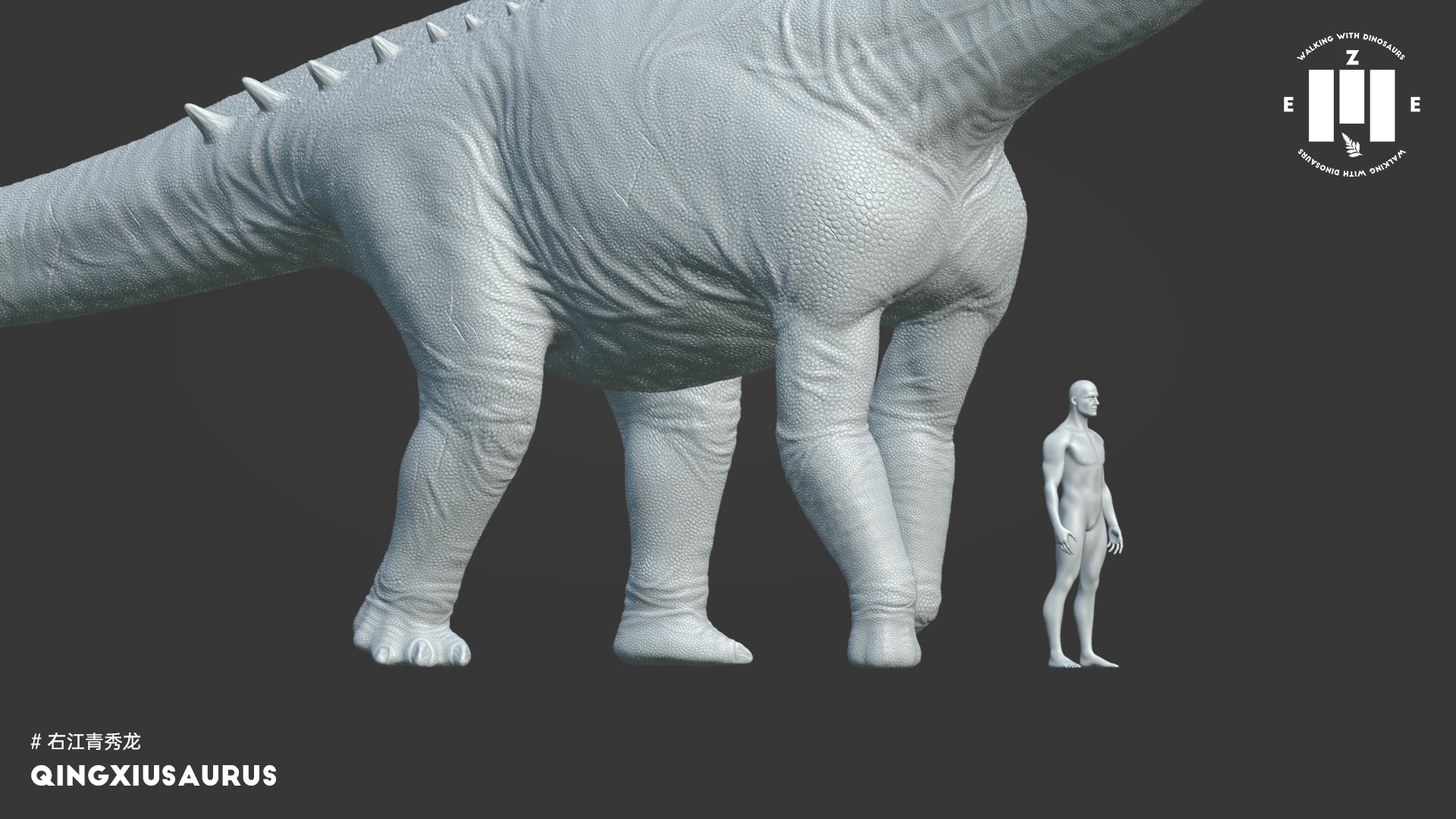 ZEE STUDIO 1:35 Scale Qingxiusaurus Model Kit