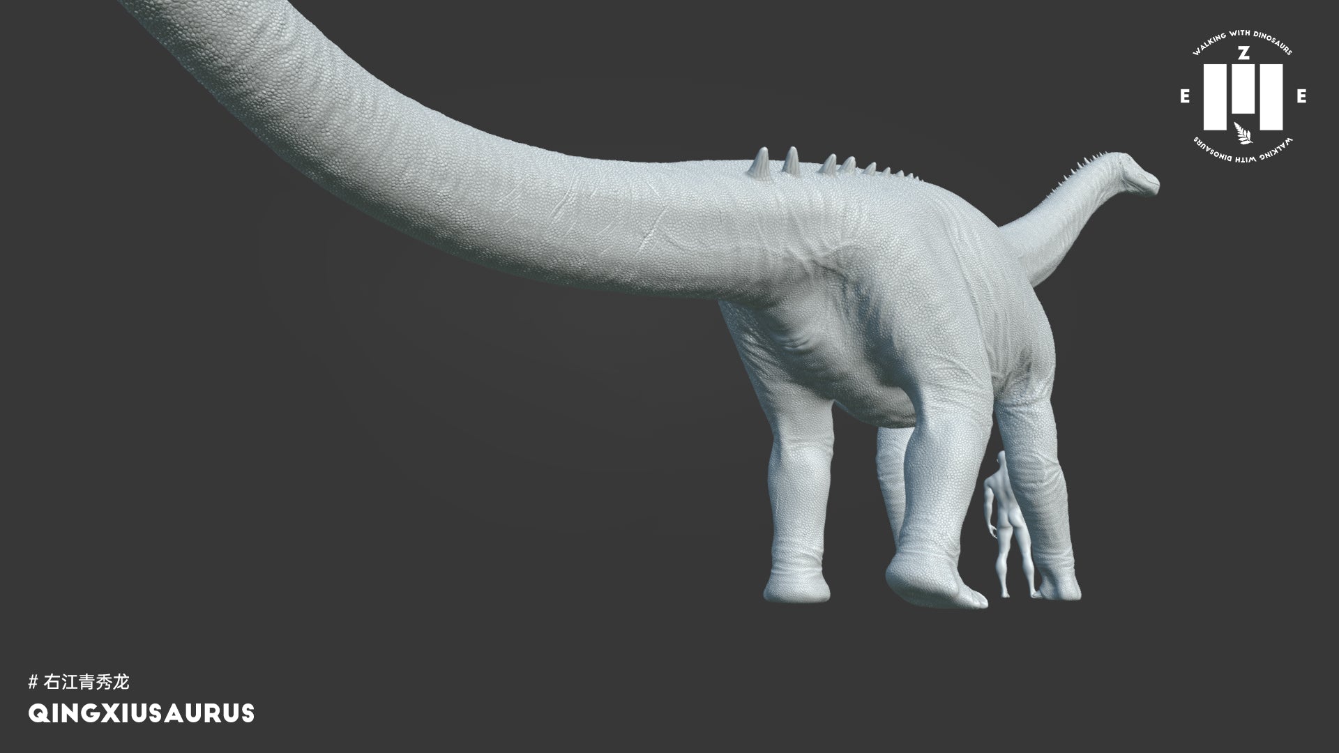 ZEE STUDIO 1:35 Scale Qingxiusaurus Model Kit