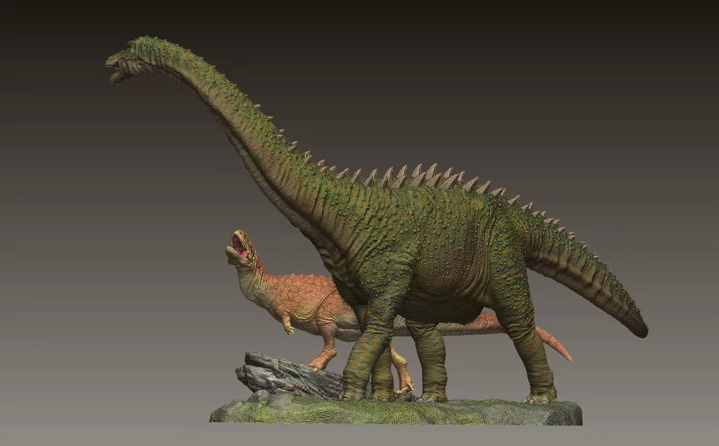 Rapetosaurus krausei Masiakasaurus Model Kit