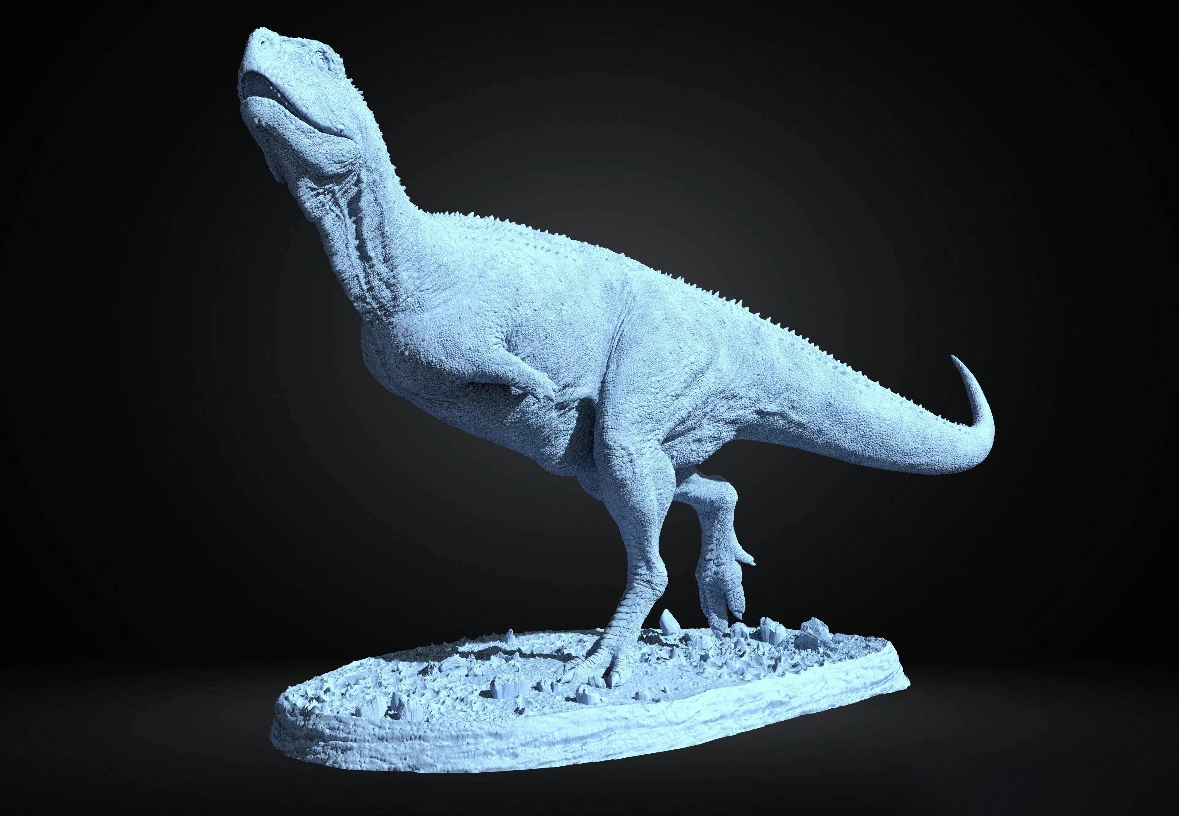 SHOWANNA 1/35 Scale Ilokelesia Aguadagrandensis Statue