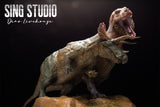 Sing Studio 1:18 Scale Tyrannosaurus Rex Manson VS Triceratops Marilyn Model Kit