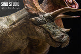 Sing Studio 1:18 Scale Tyrannosaurus Rex Manson VS Triceratops Marilyn Model Kit