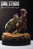 Sing Studio 1:18 Scale Tyrannosaurus Rex Manson VS Triceratops Marilyn Model Kit