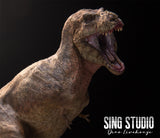 Sing Studio 1:18 Scale Tyrannosaurus Rex Manson VS Triceratops Marilyn Model Kit