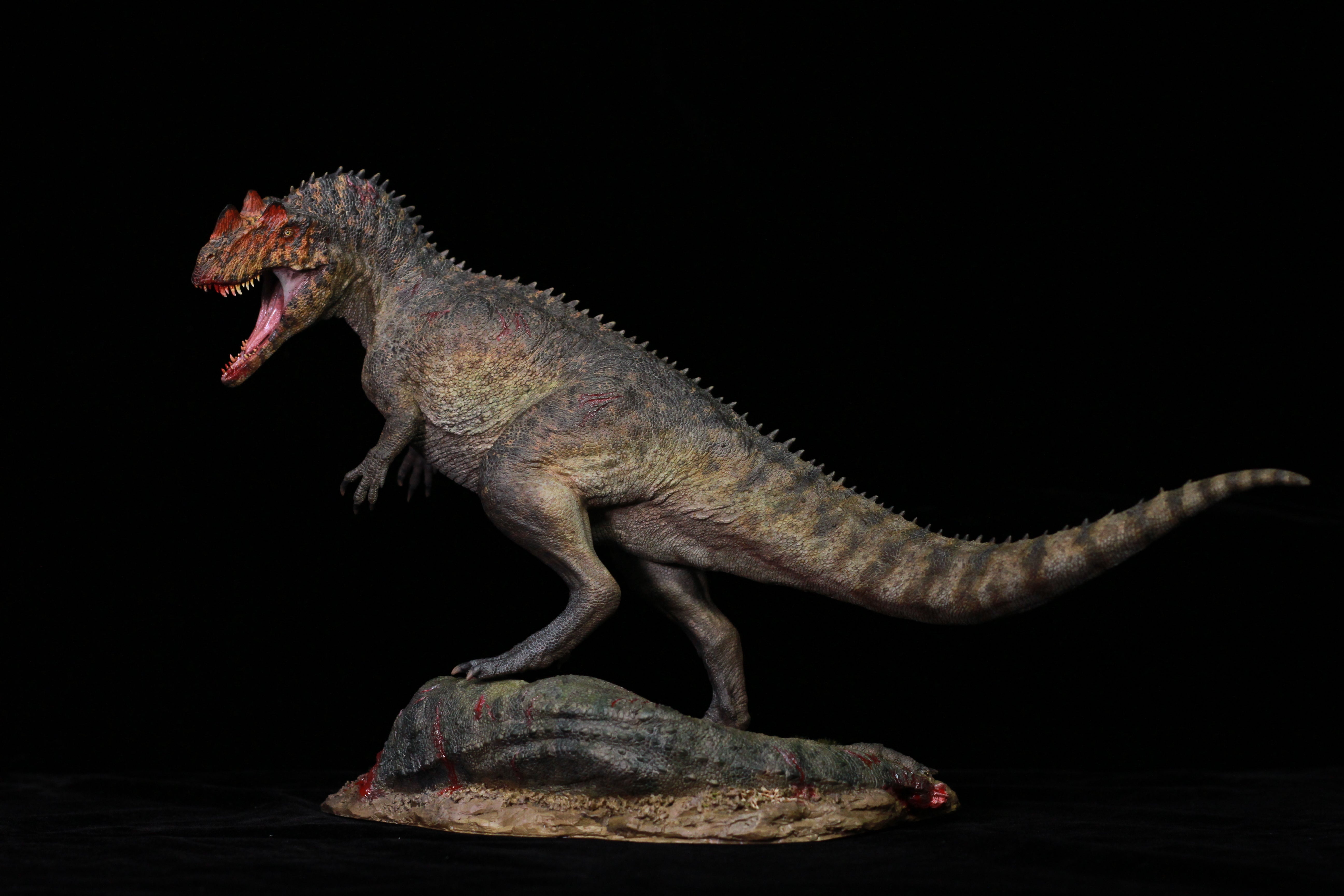 Nature&Fate Studio 1:15 Scale Ceratosaurus Allosaurus Corpse Scene Model Kit