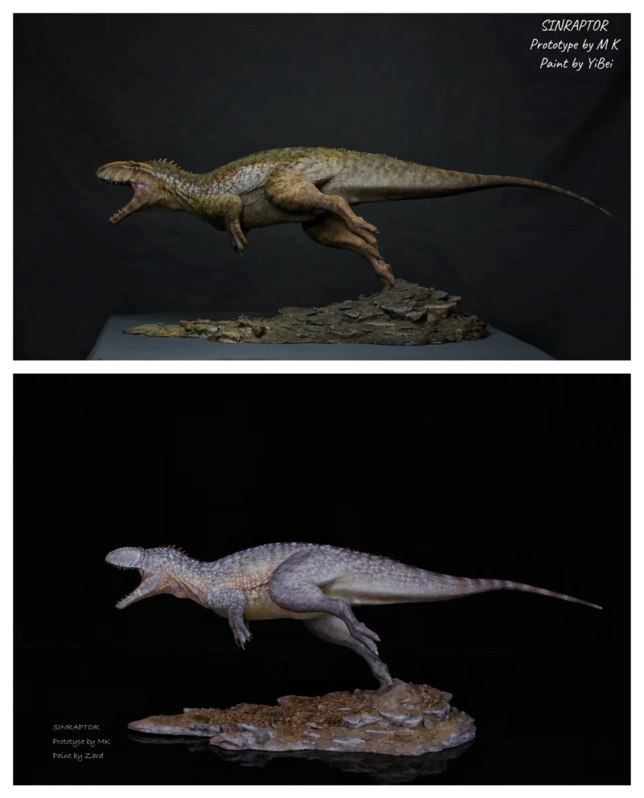 MK Studio 1:20 Scale Sinraptor Couple Scene Statue