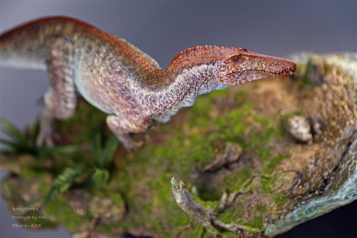 MK Studio 1:20 Scale Baryonyx Scene Statue Kit