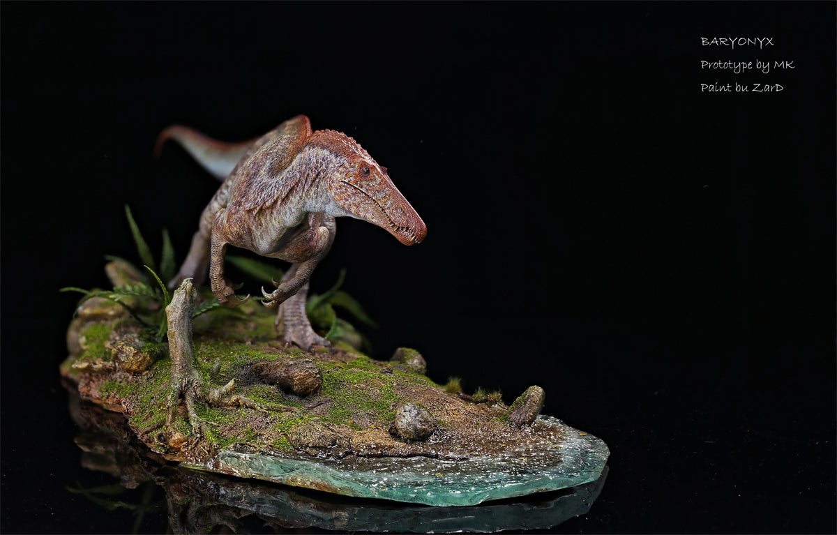 MK Studio 1:20 Scale Baryonyx Scene Statue Kit