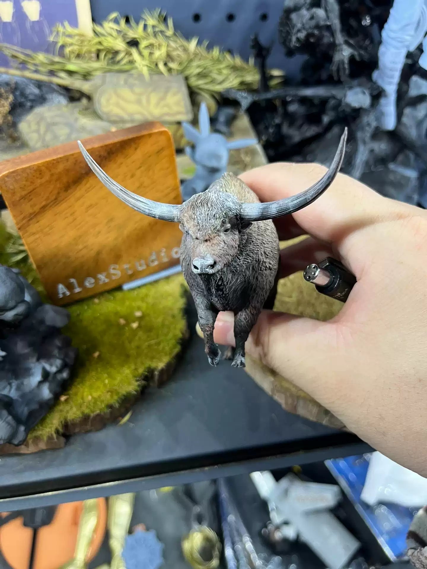 Alex Studio Bison latifrons Model